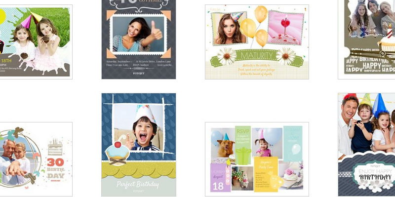 Birthday Collage Ideas and Templates
