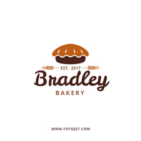 Cake bakery logo