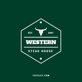 Steak restaurant logo