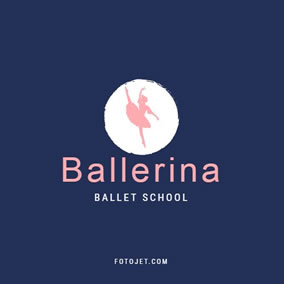 Ballet school logo