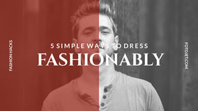 Fashion dress fashionably YouTube thumbnail