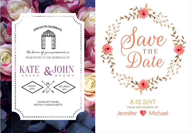 electronic wedding invitations
