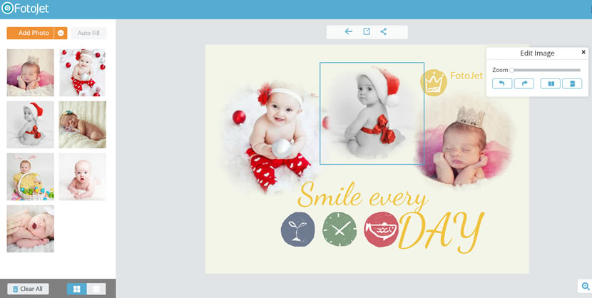 baby photo collage maker