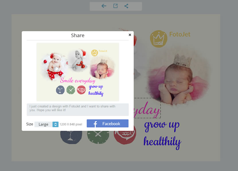 baby photo collage maker online