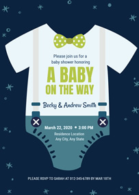 Free Online Baby Shower Invitation Maker Fotojet