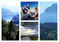 landscape photo collage maker