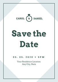 Design Save The Date Invitations Online Fotojet