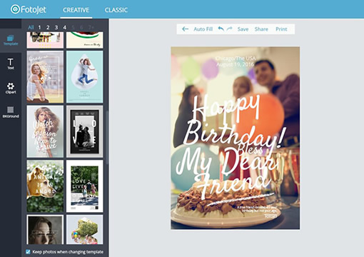 Birthday Poster Maker - Design a Happy Birthday Poster Online | FotoJet