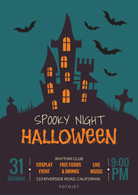 Halloween Flyers Design Your Own Halloween Flyers Online For Free Fotojet
