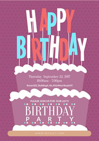 Geburtstags Plakat Editor Erstellen Sie Ihre Eigenen Geburtstagsplakate Online Fotojet