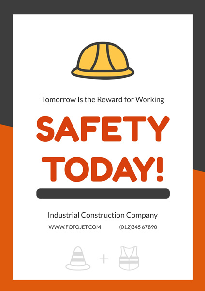 safety poster template